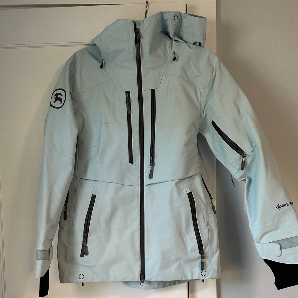 Backcountry Women's Light Blue Waterproof Jacket